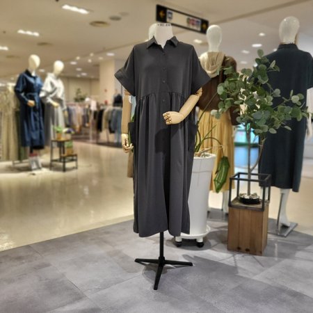 카라넥반팔여름원피스