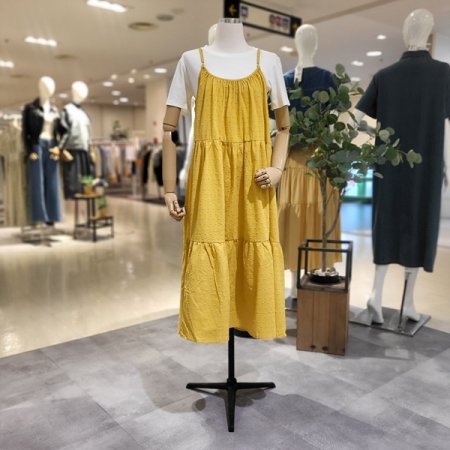 면플레어뷔스티어원피스