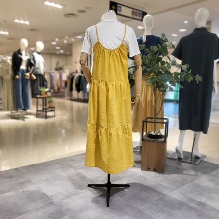 면플레어뷔스티어원피스