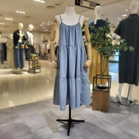 면플레어뷔스티어원피스