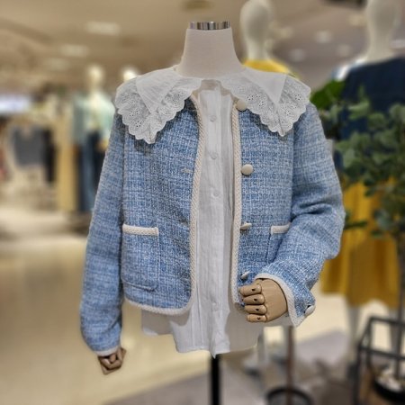 블루봄트웨이드자켓