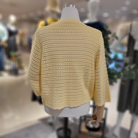 7부소매여름니트가디건