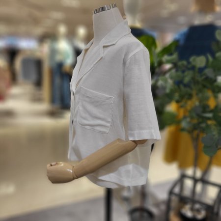 시스루반팔여름자켓