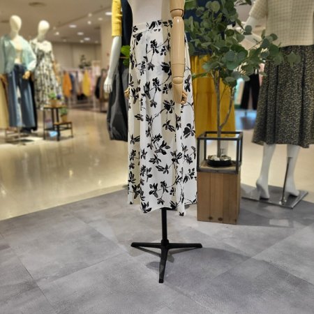 빅플라워8부와이드여름팬츠