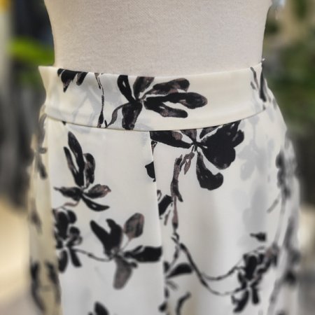 빅플라워8부와이드여름팬츠