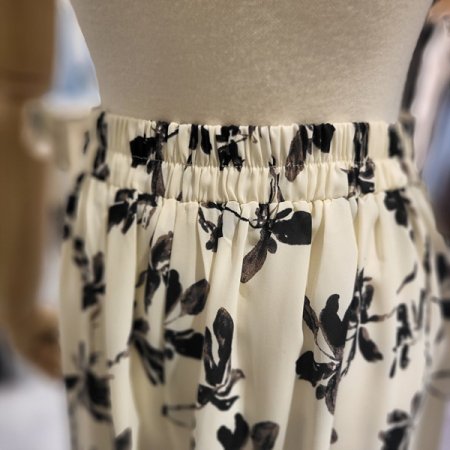 빅플라워8부와이드여름팬츠