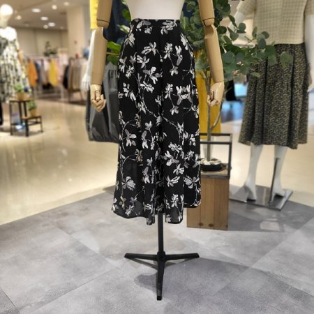 빅플라워8부와이드여름팬츠