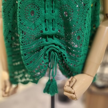 끈조절니트뷔스티에조끼