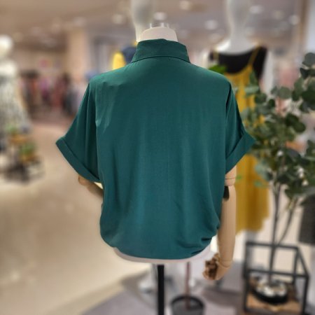 꼬리리본반팔셔츠블라우스