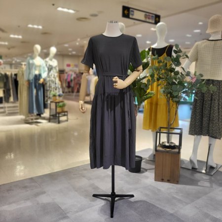 옆리본반팔여름원피스