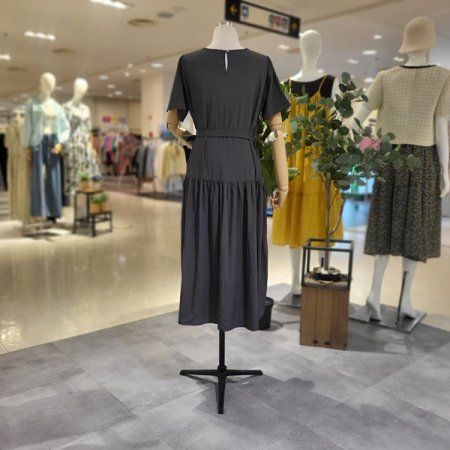 옆리본반팔여름원피스