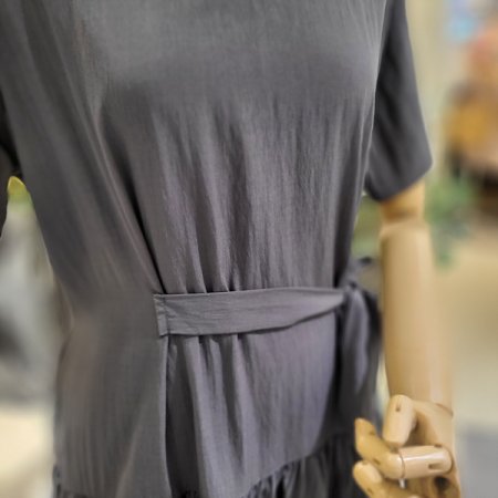 옆리본반팔여름원피스