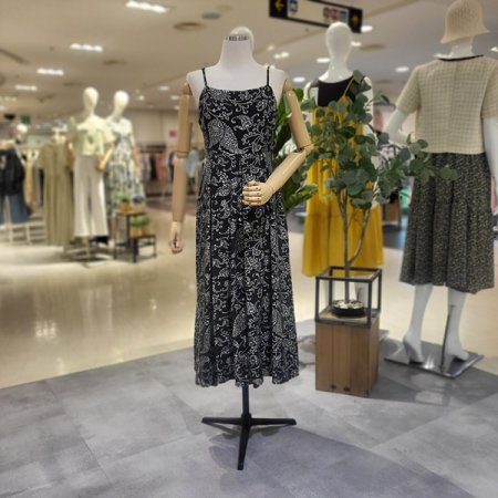 페이즐리끈나사원피스