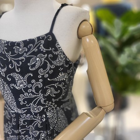 페이즐리끈나사원피스