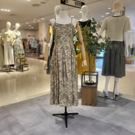 페이즐리끈나사원피스