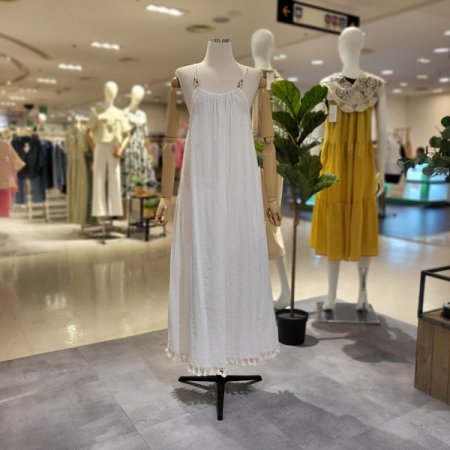 밑단수술레이어드나시롱원피스