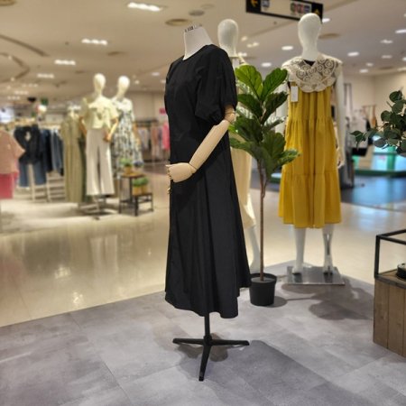 볼륨소매아노락여름원피스