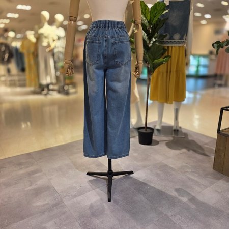 빈티지워싱와이드청바지