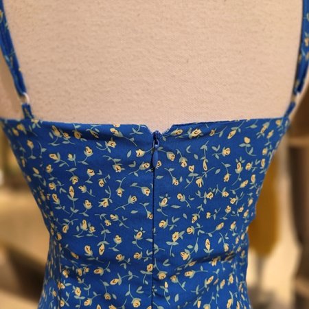 바캉스룩블루나시원피스