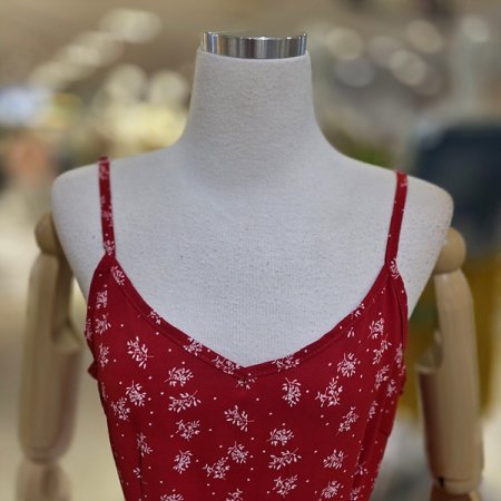 옆프릴쉬폰나시롱원피스