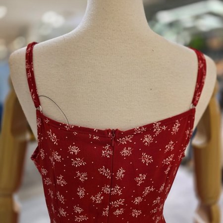 옆프릴쉬폰나시롱원피스