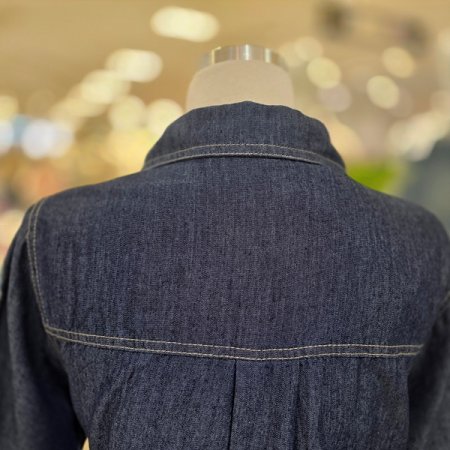 카라넥반팔진청롱원피스