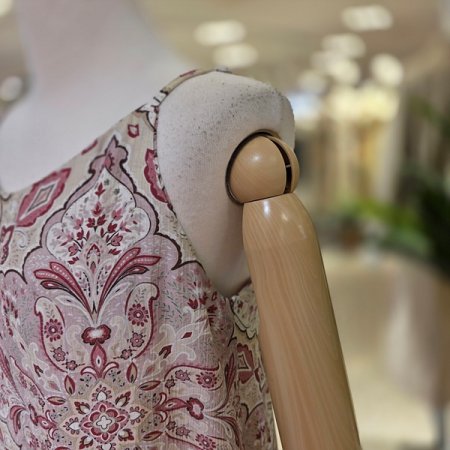 페이즐리끈나시롱원피스