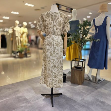 빅플라워루즈핏지지미원피스