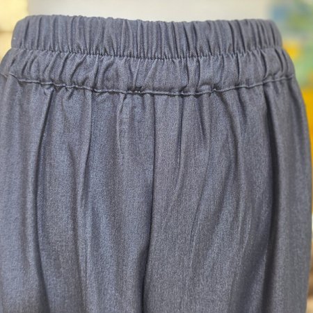 밑단롤업와이드롱팬츠