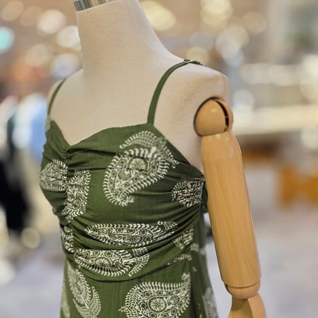 백리본뷔스티에바캉스원피스