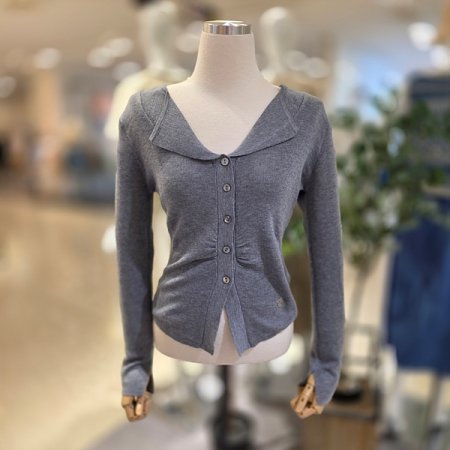 트임포인트딥브이넥니트가디건