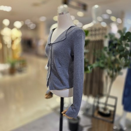 트임포인트딥브이넥니트가디건