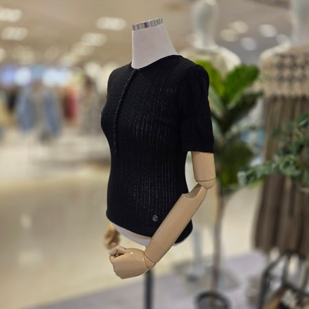 가을반팔시스루니트티