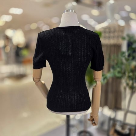 가을반팔시스루니트티