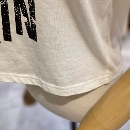 핑크하트면크롭반팔티