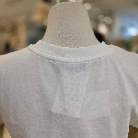 핑크하트면크롭반팔티