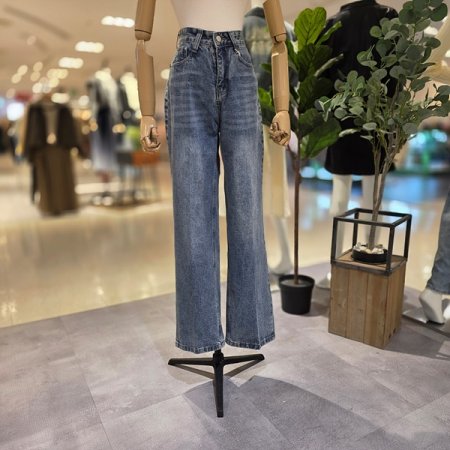돌청워싱스트레이트핏청바지