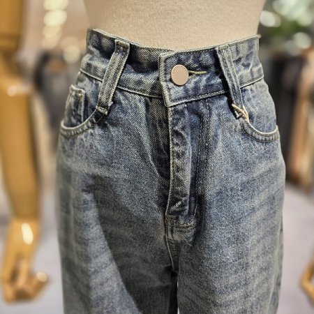 돌청워싱스트레이트핏청바지