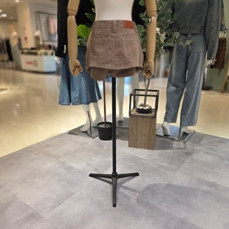 데님미니팬츠스커트