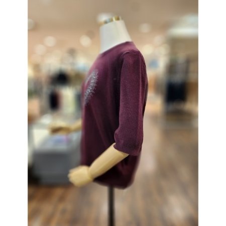 에이앤미 코코티에 하트반팔니트