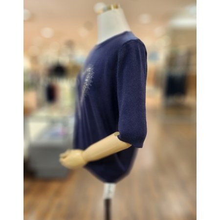 에이앤미 코코티에 하트반팔니트