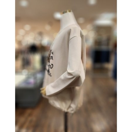 호피레터링걸 티셔츠