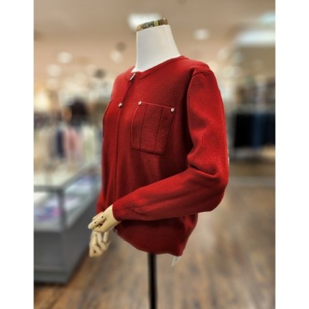 포켓징장식집업가디건