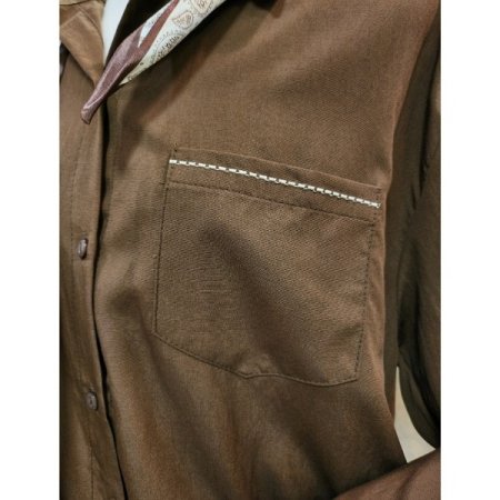 스카프셋자수셔츠