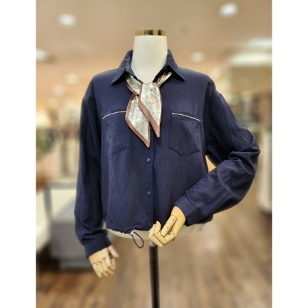 스카프셋자수셔츠