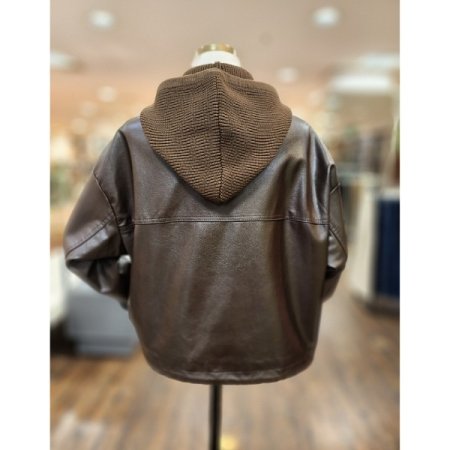 후드차이나페이크자켓