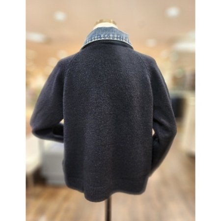 데님지퍼가디건