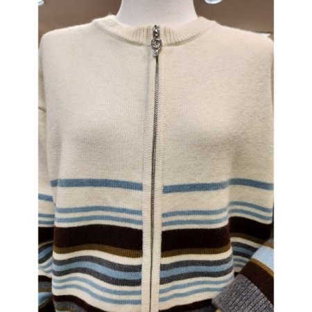 단가라집업가디건