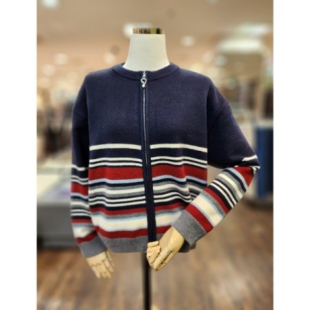 단가라집업가디건