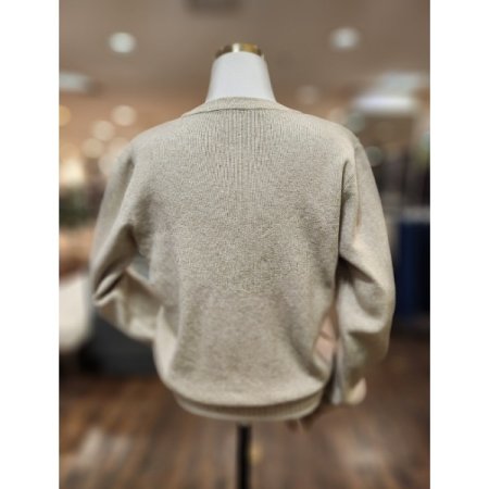 장식심플가디건